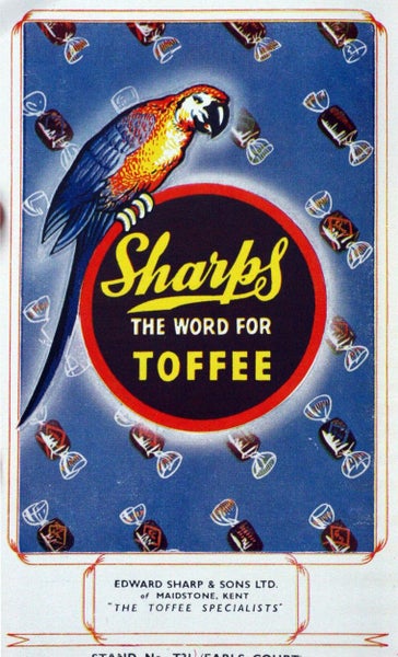 SHARPS TOFFEE Company PARROT Advertising PAPER KNIFE Letter Opener 1930's Carousel 8
