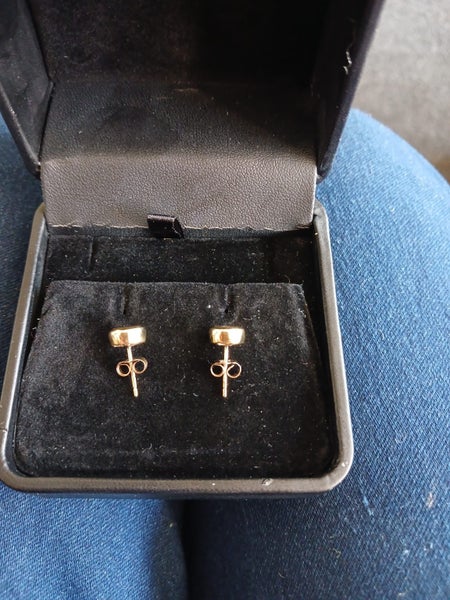 9CT TANZANITE STUDS IN YELLOW GOLD Carousel 4