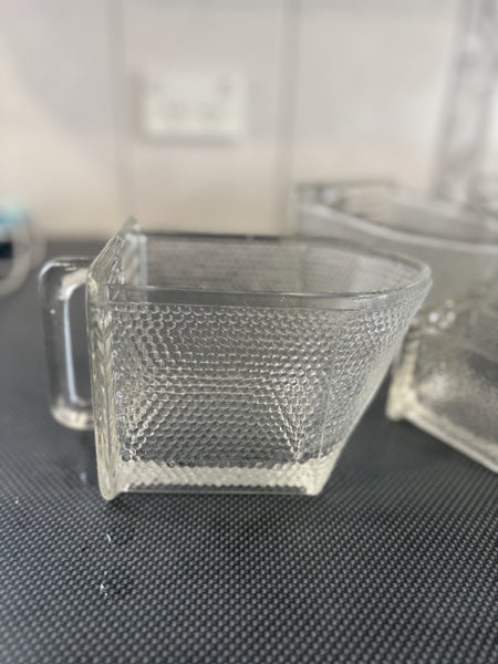 Vintage Glass Grain Scoops x9 Carousel 2