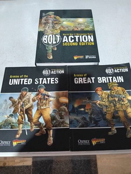 Bolt Action Rule and Army Books V2 Carousel 1
