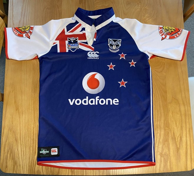 Warriors 2011 Flag Jersey sz Large Carousel 1