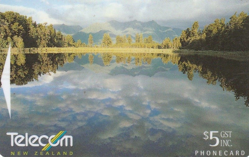 New Zealand Telecom Used Phone Card Carousel 1