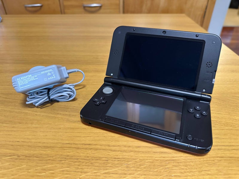 $1 Res - Nintendo 3DS XL Console (Red) + Genuine Power Adapter Carousel 1