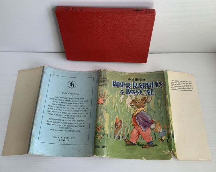 Brer Rabbit’s A Rascal by Enid Blyton hbk dj Carousel 2