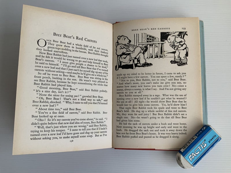 Brer Rabbit’s A Rascal by Enid Blyton hbk dj Carousel 8