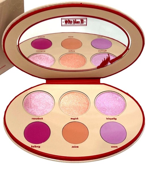 BEAUTIFUL Pink LIMITED EDITION Kat Von D Fetish Blush & Highlighter PALETTE NEW62865825825923112