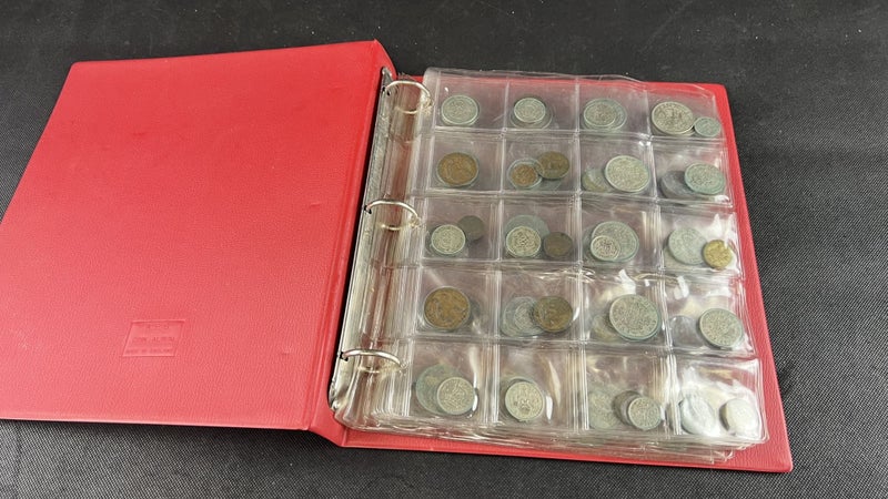 Large Great Britain Coin Album Full of Year Date Sets - Lot W142 Carousel 1
