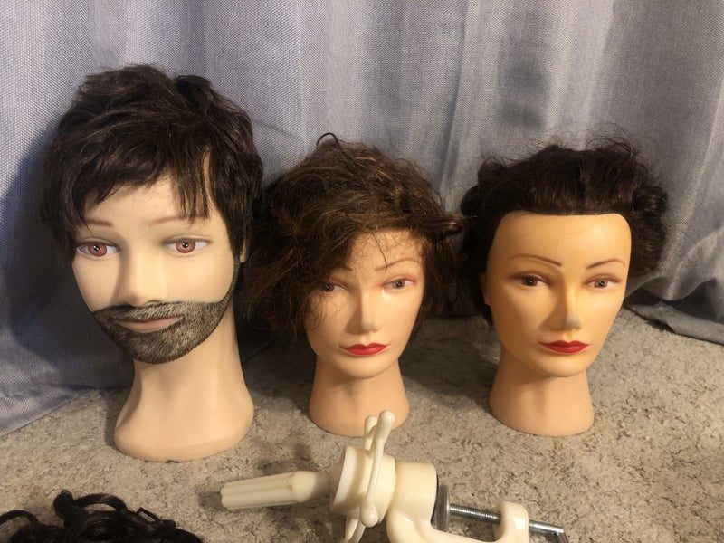 Mannequin head for hairdressing Carousel 2