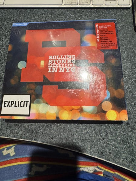 Rolling Stones - LICKED LIVE IN NY Bluray / CD
