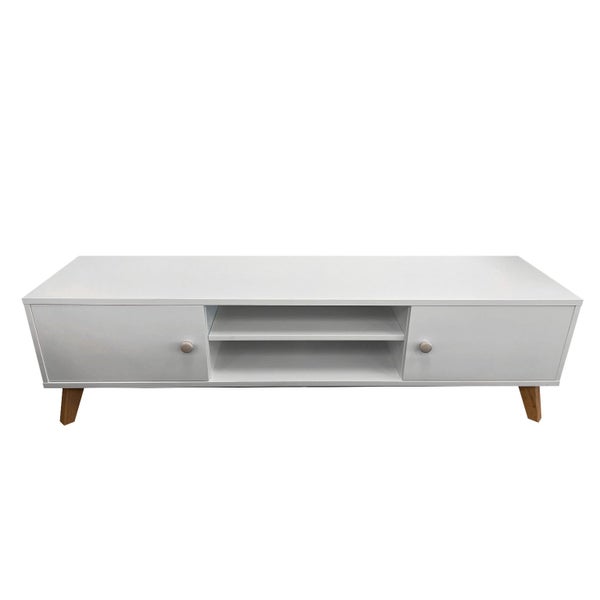 Brand New TV Stand, 1.5M, White Carousel 1