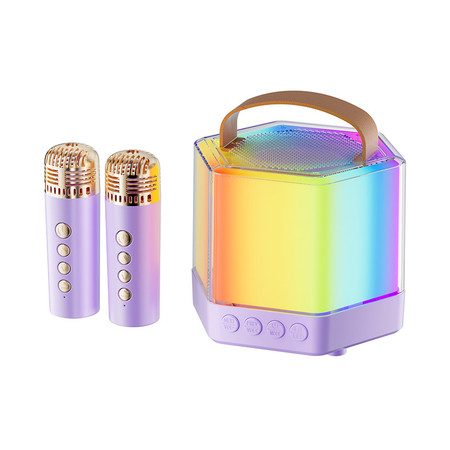 Mini Karaoke Machine for Kids Portable Bluetooth Karaoke Speaker Carousel 2