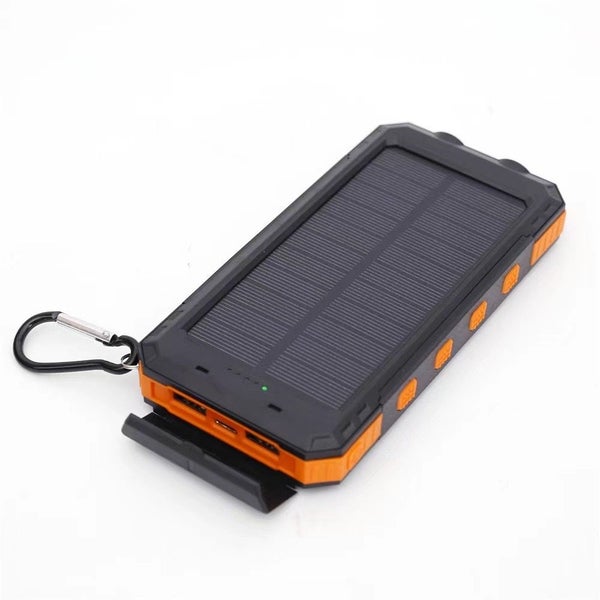PowerBank - Solar Panel - 20K mAh - With LED Battery Display - Bonus Compass62959510074114112