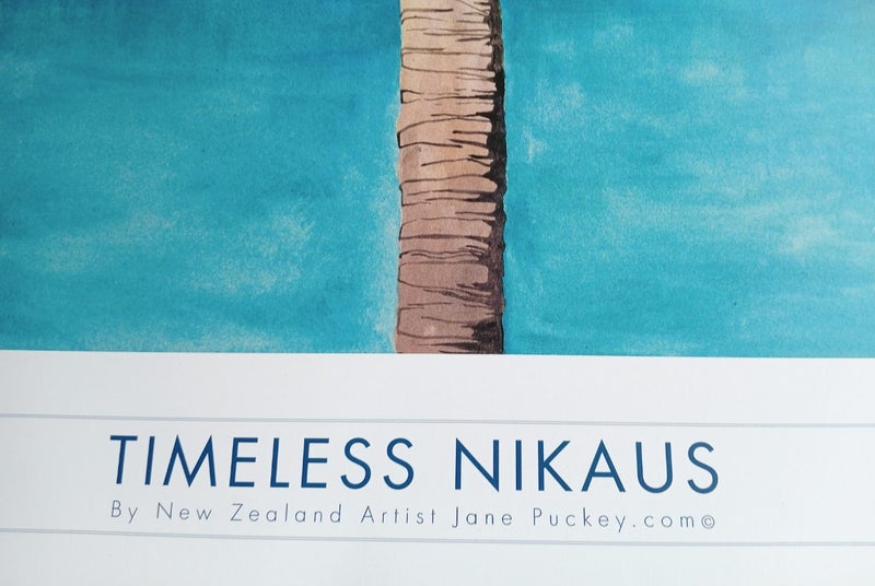 Print Timeless Nikaus New Zealand artist Jane Puckey Carousel 2