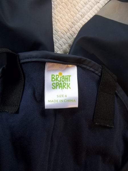 Bright Spark fully lined waterproof overalls size 4 Carousel 3