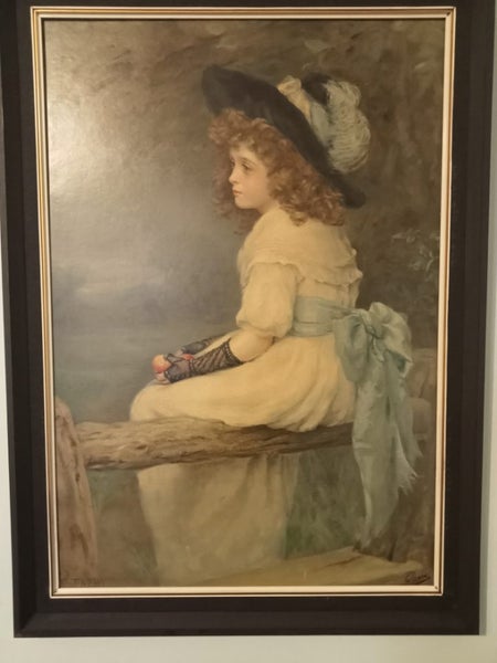 Original Pears chromo lithograph 1890s Carousel 1