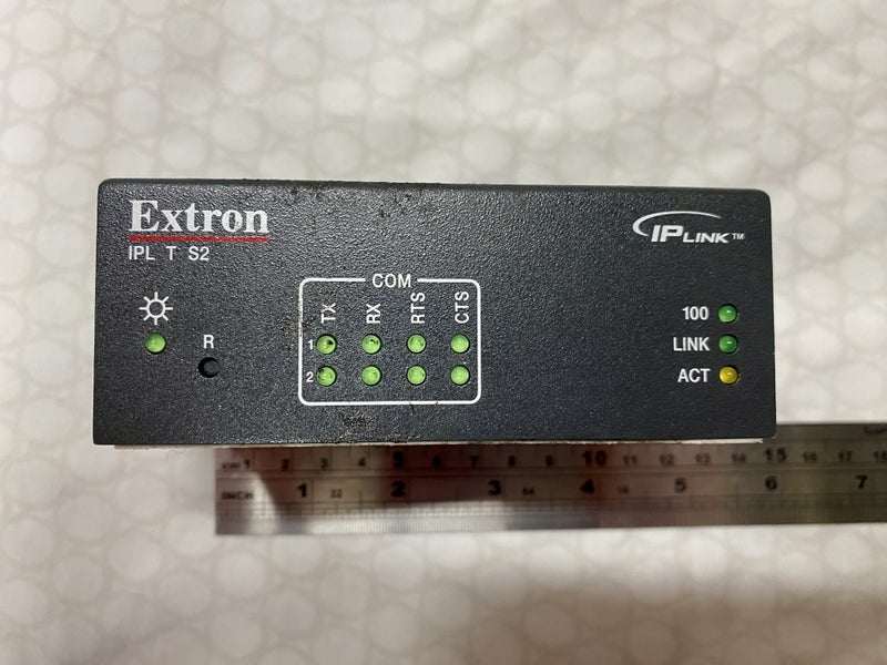 Serial Port IP Link Control Processor Extron IPL T S2 Carousel 1