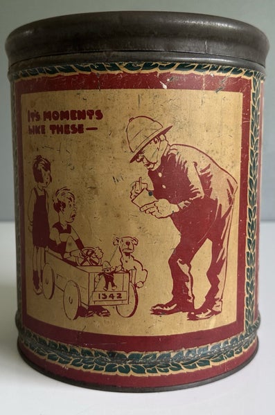 Large vintage Minties shop display tin Carousel 8