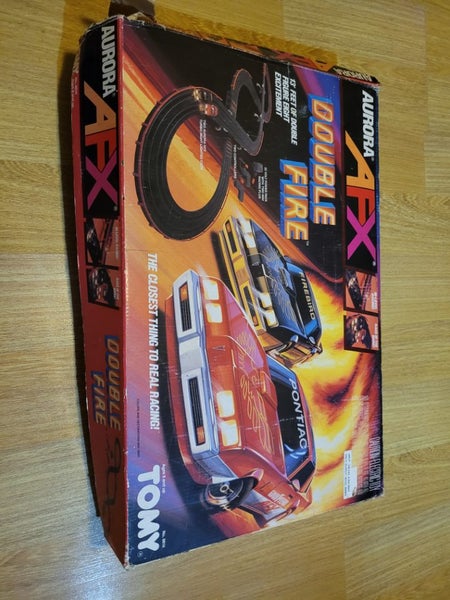 Aurora afx slot car set Carousel 1
