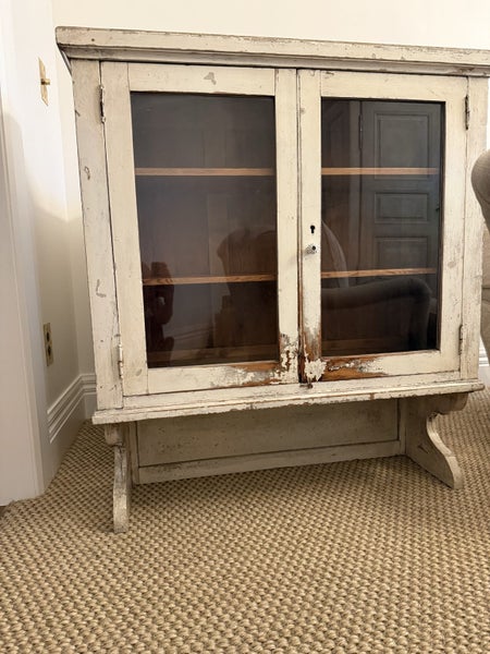 Amazing Original French Antique Cabinet - in original condition Carousel 20