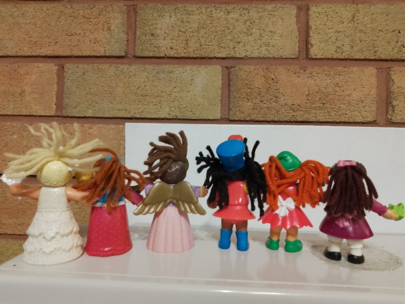 Vintage 1994 Cabbage Patch Figurine Dolls Carousel 2