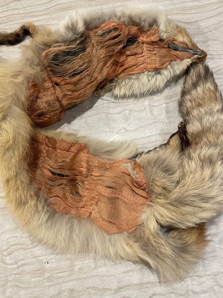 Antique red fox fur stole Carousel 2