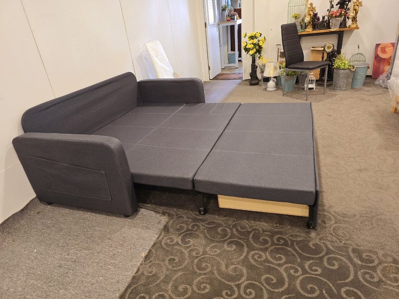 2 seater sofa bed with storage underneath $1 NR Carousel 4