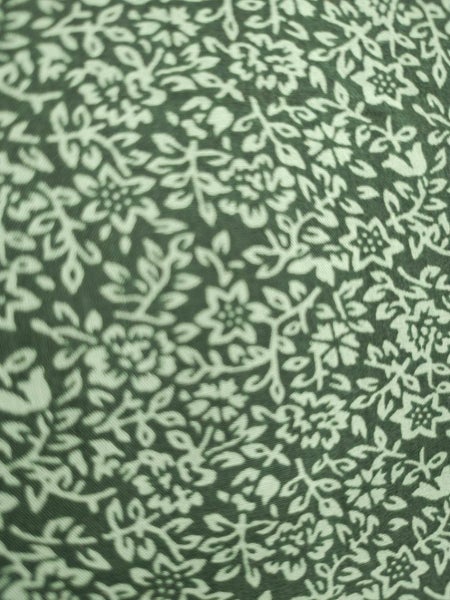 Green & white fabric 4 metres Carousel 2