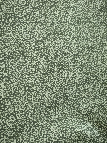 Green & white fabric 4 metres Carousel 4