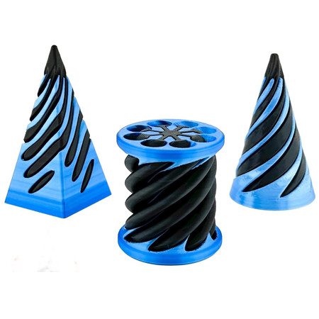 3 Pack Spiral Cone Toy 3D Printed Spiral Cone Fidget Toy Carousel 8