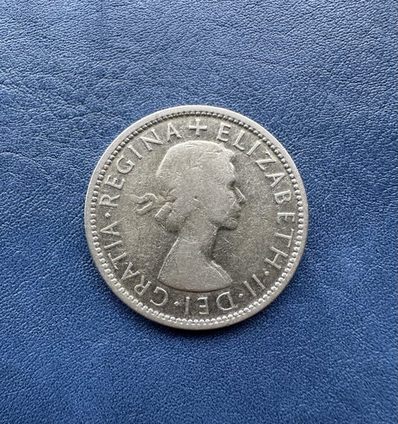 ***Australia silver florin 1954 coin lot #48*** Carousel 2