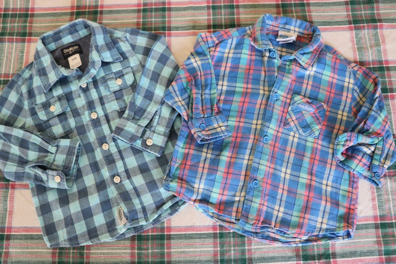 Osh Kosh Shirts x 2 - 18-24 months Carousel 1