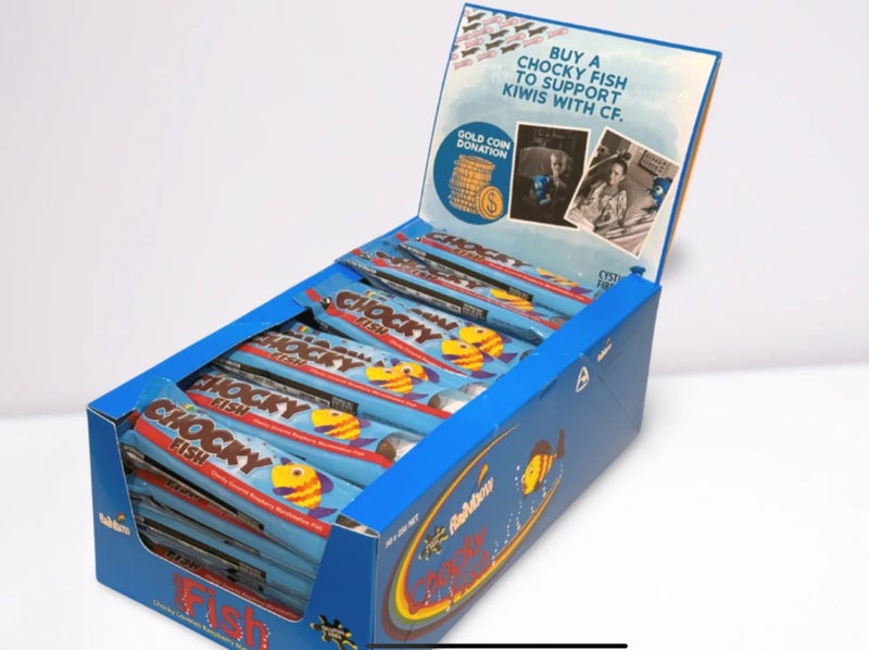 CYSTIC FIBROSIS CHOCKY FISH BOX OF 50 Carousel 2