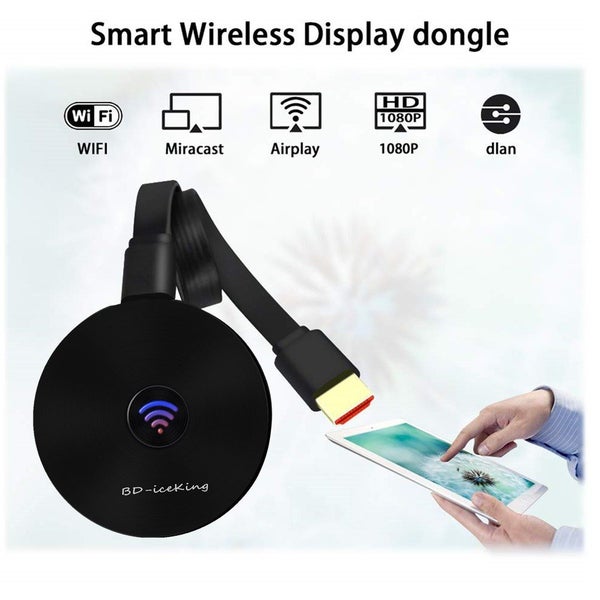 WiFi Display Dongle Wireless HDMI Dongle 1080P Mirroring Dongle Compatible Carousel 2