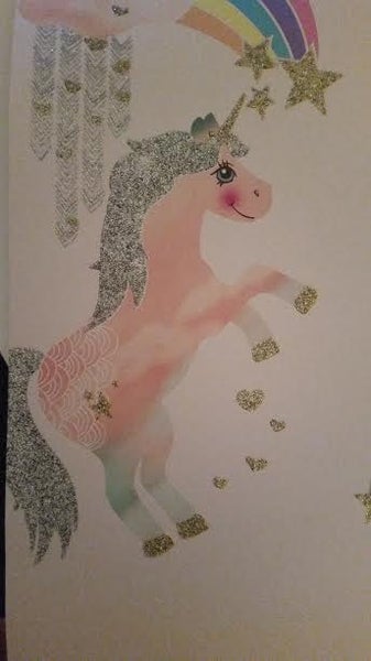 Wallpaper Rainbow Unicorn - Last Roll Carousel 3