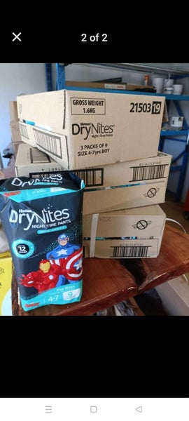 81 x DryNites Huggies nappy pants Carousel 2