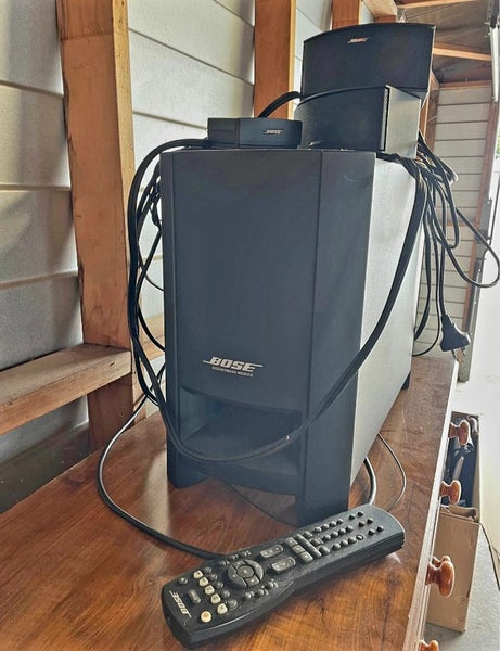Bose CineMate GS Series II 2.1 Home Theater System with remote – $195 Carousel 1
