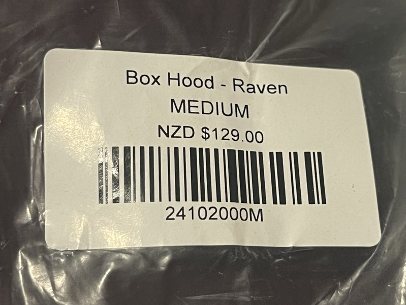 Size Medium “I LOVE UGLY” Raven coloured hoodie Carousel 5