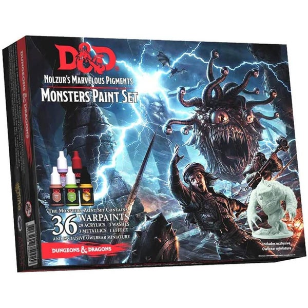 D&D Nolzurs Marvelous Pigments Monster Paint Set Carousel 1