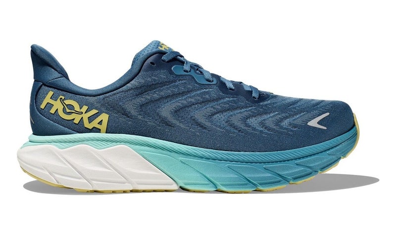 Hoka Arahi 6 Mens Running Shoes in Bluesteel / Sunlit Ocean (2023) - US 11.5 Carousel 1