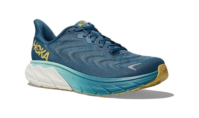 Hoka Arahi 6 Mens Running Shoes in Bluesteel / Sunlit Ocean (2023) - US 11.5 Carousel 2