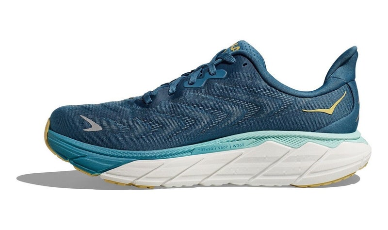 Hoka Arahi 6 Mens Running Shoes in Bluesteel / Sunlit Ocean (2023) - US 11.5 Carousel 8