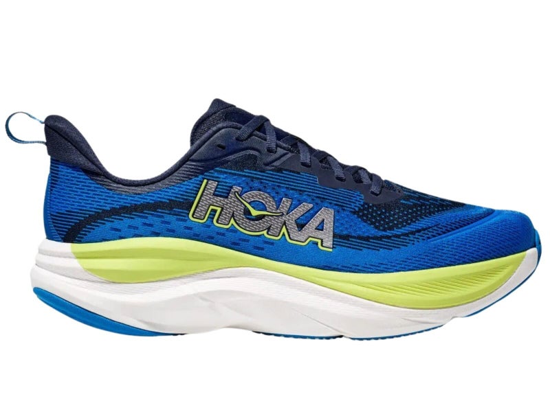 Hoka Skyflow Mens Running Shoes in Varsity Navy / Electric Cobalt Size US 11 Carousel 1