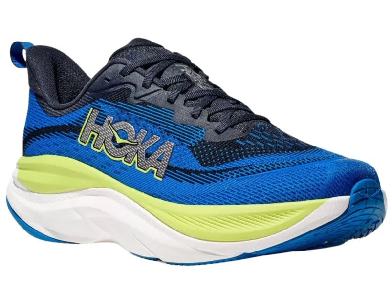 Hoka Skyflow Mens Running Shoes in Varsity Navy / Electric Cobalt Size US 11 Carousel 2