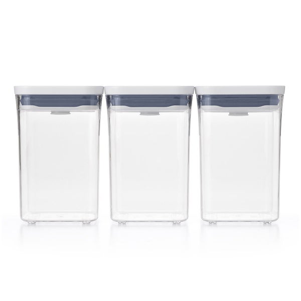 OXO Good Grips POP 2.0 3-Piece Airtight Container Set BPA-Free, Stackable, Di... Carousel 1