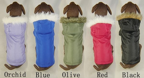Cozy Jacket For Dog Various Colors/Sizes - Winter Coat Carousel 2