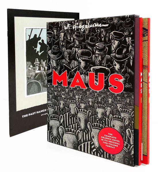Maus I & II Paperback Box Set by Art Spiegelman - Paperback Carousel 1