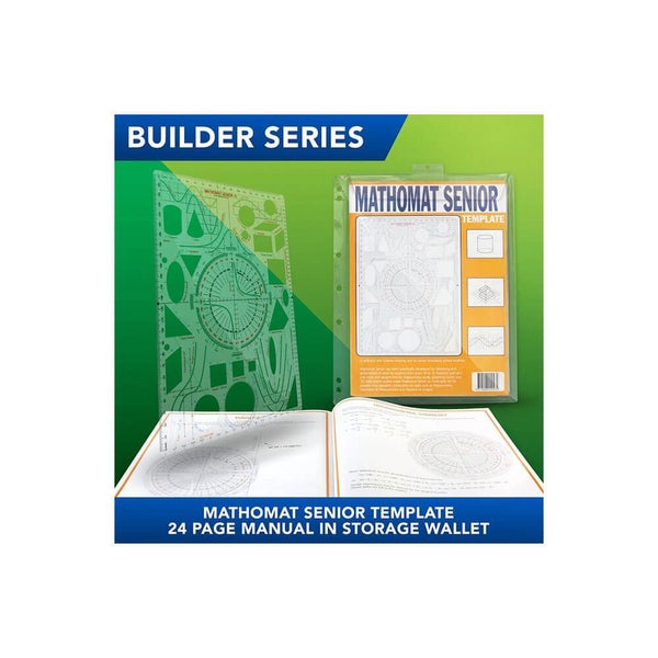 Mathomat Senior Stencil Template for Years 10-12 Carousel 1