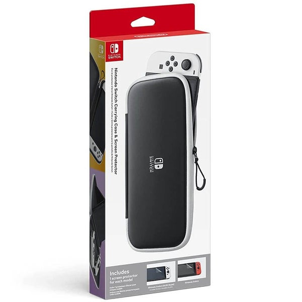Nintendo Switch OLED Model Carrying Case & Screen Protector Carousel 1