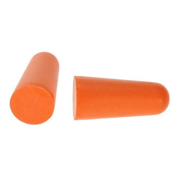 200x Pairs Portwest PU Foam Disposable Ear Plugs 33db SNR Bulk in Orange Carousel 1