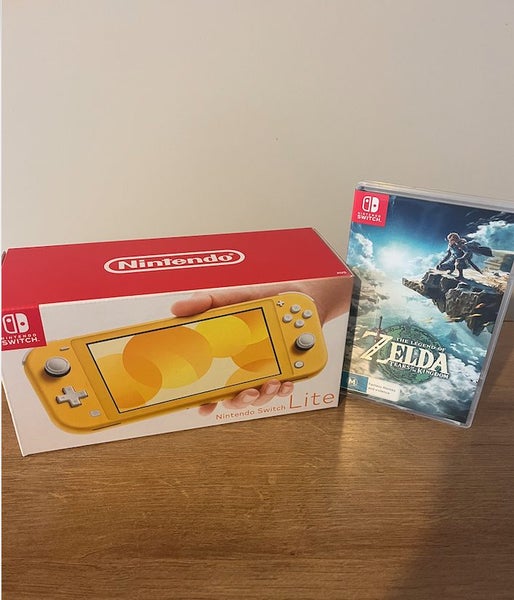 Nintendo Switch Lite Console - Yellow Carousel 1